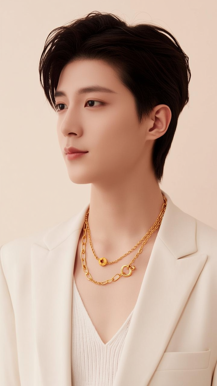 金项链新款图片 金项链新款图片