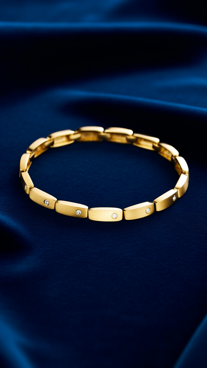 80克黄金手链图片